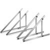 Montážne držiaky solárnych panelov 2 sady 45-inch 0–90° 100–400W