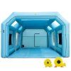 Nafukovacia striekacia kabína na autá 7×4×2,5 m filter, 2 ventilátory