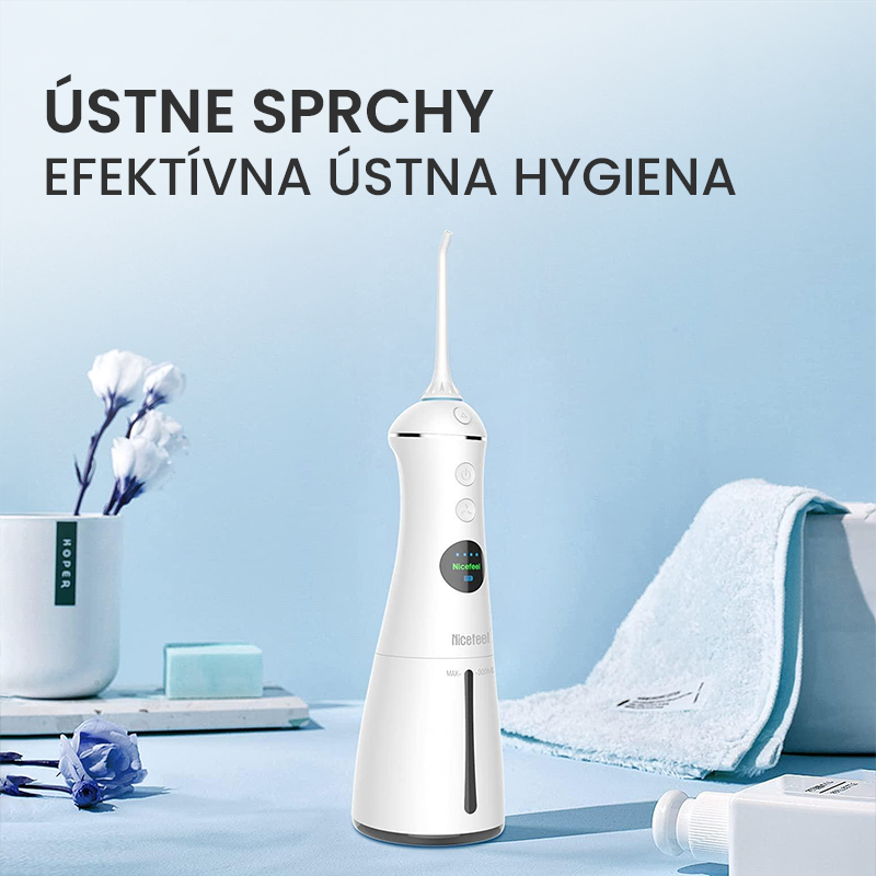 Ústne sprchy: Moderný, efektívny a šetrný spôsob ústnej hygieny