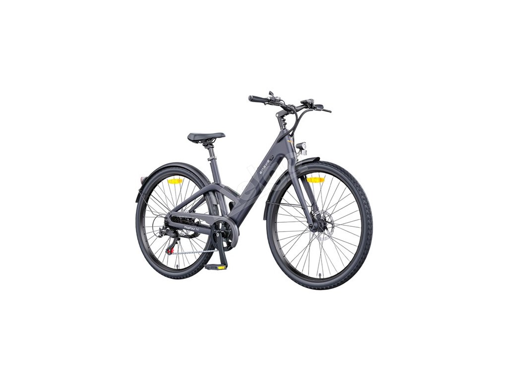 ENGWE MapFour N1 Air ST Electric Bike, 250W Motor, 36V 10Ah Battery, 700*38C Spoke Tires, 25km/h Max Speed, 100km Range, Front & Rear Mechanical Disc Brake, SHIMANO 7-speed, Torque Sensor, LCD Color Display - Charcoal Grey