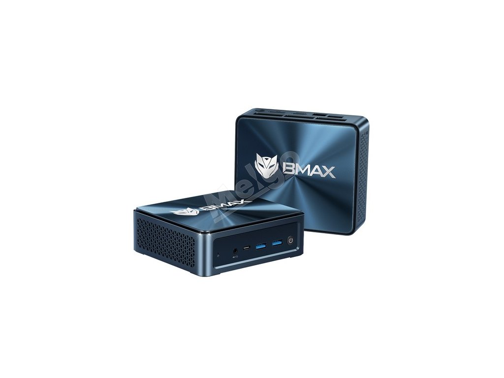 BMAX B9 Plus Mini PC, Intel Core i5-1250P 12 Cores Max 4.4GHz, 24GB LPDDR5 RAM 512 SSD, DP+HDMI+Type-C 4K Triple Display, Support Dynamic HDR, WiFi 6 Bluetooth 5.2, 2*USB3.2, 2*USB2.0, 1*RJ45, 1*Headset Jack, Space Capsule Cooling System