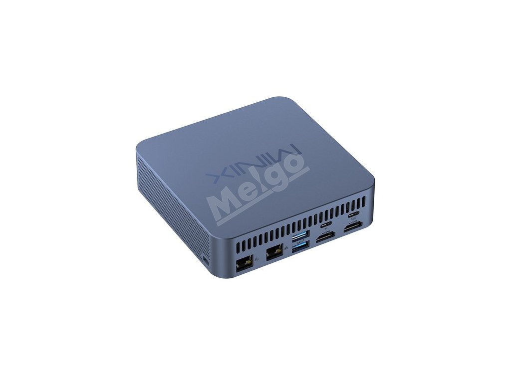 MINIX N512 Mini PC, Intel Core i5-12600H 12 Core Max 4.5GHz, 16GB DDR5 RAM 512GB SSD, 2*HDMI 1.4 (4K@30Hz) + Type-C Thunderbolt (8K@60Hz) Triple Display, WiFi 6 Bluetooth 5.2, 4*USB 3.2, 1*Full-featured Type-C, 1*1G RJ45, 1*2.5G RJ45, 1*Audio Jack