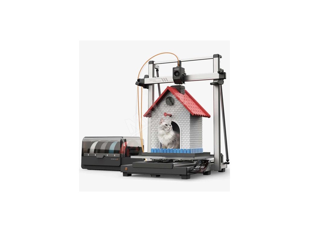 Anycubic Kobra 3 Max Combo, Up to 8-Color Printing, ACE Pro Color Engine, 600mm/s High-Speed Print, Auto-Leveling & Anti-Step Lost, 420*420*500mm