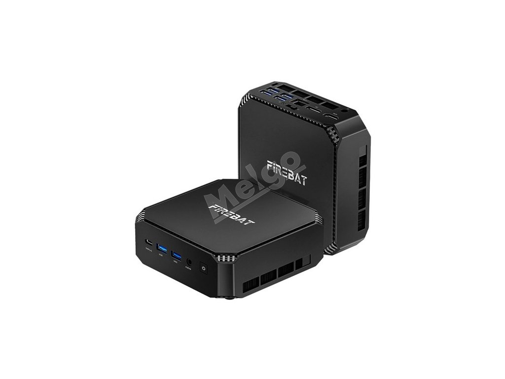 FIREBAT A6 Mini PC, AMD Ryzen 7 6800H 8 Cores Max 4.7GHz, 16GB RAM 512GB SSD, Type-C + DP + HDMI 4K Triple Screen Display,  WiFi 6 Bluetooth 5.2, 6*USB3.2, 1*2.5G LAN, 1*Audio