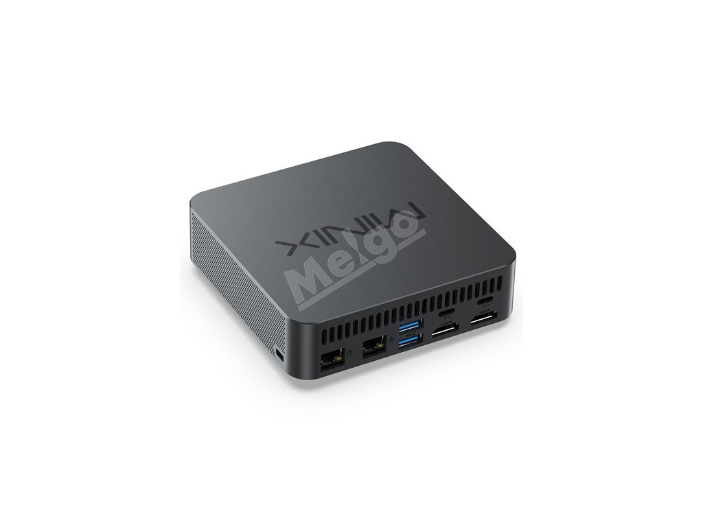 MINIX NGC N713 Mini PC, Intel Core i7-13620H 10 Cores Max 4.90 GHz, 32GB RAM 1TB SSD, 2*HDMI + 2*Type-C 4K Quad Screen Display, WiFi 6 Bluetooth 5.2, 2*RJ45, 4*USB3.2, 1*Audio, EU/US/UK Plug