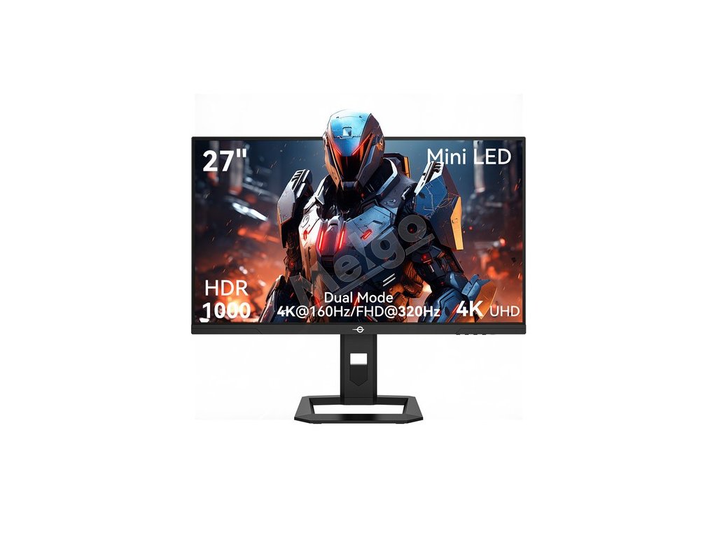 TITAN ARMY P275MV PLUS Gaming Monitor, 27 inch Fast IPS Screen, 3840*2160@160Hz & 1920*1080@320Hz, HDR1000, DyDs Mini LED, 1ms GTG Response Time, FreeSync, FPS/RTS Gaming Mode, 2*USB-A, 1*USB-B, 1*Type-C, 2*HDMI2.1, 1*DP1.4, 1*Audio