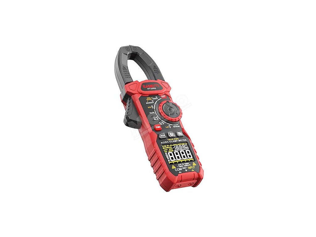 KAIWEETS HT208D INRUSH Clamp Meter, 1000 Amp AC/DC Current, 1000V AC/DC Voltage, NCV sensor, GFCI electrical outlets tester, Null Wire and Live Wire Testing