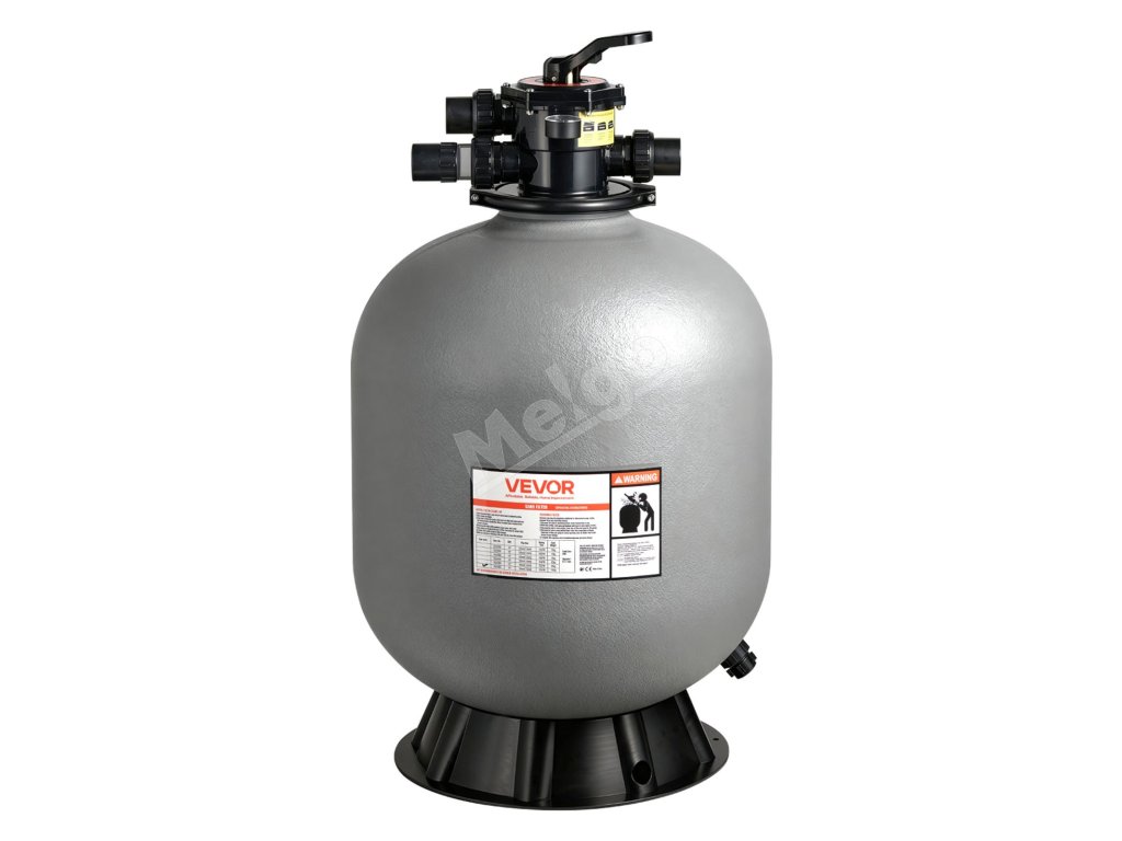Pieskový filter na bazén 609.6 mm, 246.1 LPM, 7-cestný ventil