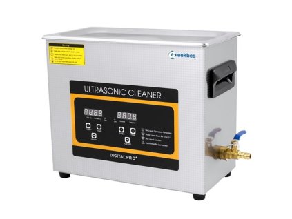 Geekbes ZX-031S 6.5L Digital Ultrasonic Cleaner, 180W Ultrasonic Power, 200W Heating Power, Adjustable Time/Temperature