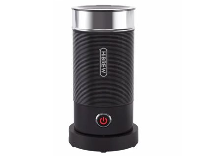 HiBREW M1A 450W Milk Frother Foaming Machine, Chocolate Mixer Cold/Hot Latte Cappuccino, Fully Auto Milk Warmer - Black