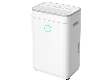 LUKO OL20-D030A Portable Home Dehumidifier, 20L Dehumidify Capacity, 6.5L Water Tank, Auto/Manual Drainage, 24-Hour Timer, Auto Defrost, Low Noise