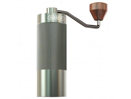 HiBREW G4A Portable Manual Coffee Grinder, 36mm Core, Metal Powder Cup, Adjustable Precision, 18g Large Capacity