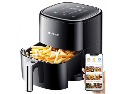 Proscenic T22 Smart Electric Air Fryer/Oil-Free/Non-stick Pan/5L Capacity /1500W/Black