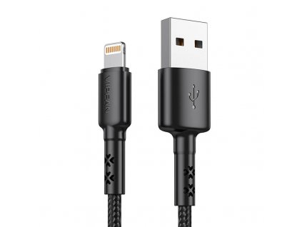 Kábel USB na Lightning Vipfan X02, 3A, 1,8 m (čierny)