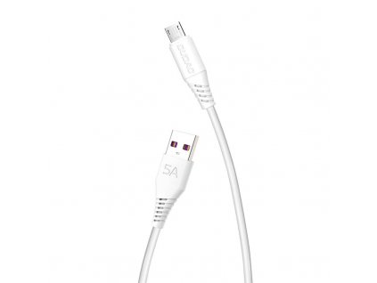 Kábel USB na Micro USB Dudao L2M 5A 1m (biely)