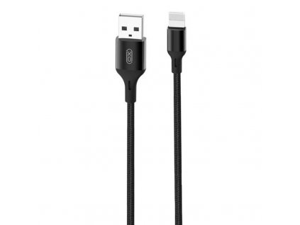 Kábel USB na Lightning XO NB143, 1 m (čierny)