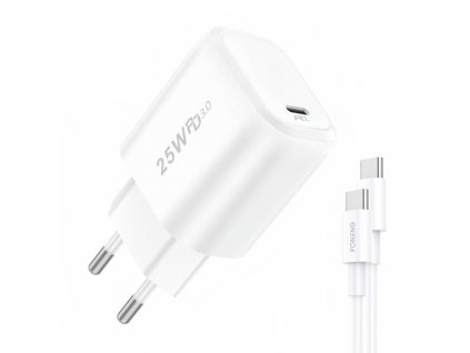 Rýchla nabíjačka Foneng 2x USB EU40 + kábel USB C