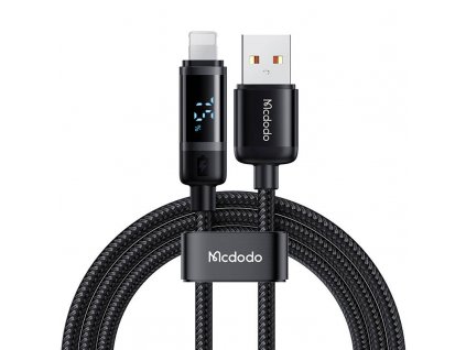 Kábel USB-A na Lightning Mcdodo CA-5000, 1,2 m (čierny)