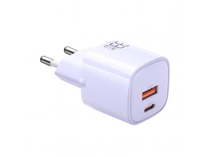 Nabíjačka GaN 33W Mcdodo CH-0155 USB-C, USB-A (fialová)