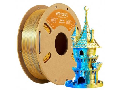 ERYONE Dual Color Silk PLA Filament 1kg - Gold & Blue
