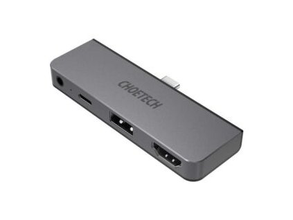 choetech multifunctional usb hub for apple ipad pro typ c 4in1 60w pd black hub m13 300x300