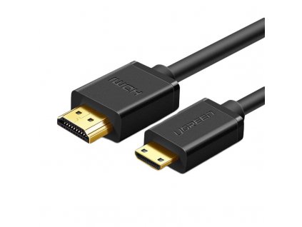 113430 ugreen hd108 mini hdmi hdmi kabel 4k60hz 1 5 m cierny