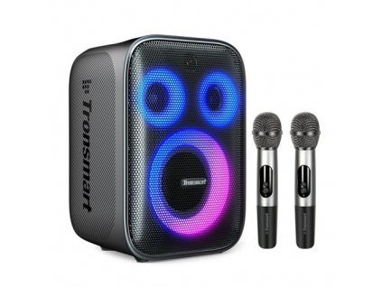 Tronsmart Halo 200 Karaoke Party Speaker with 2 Wireless Microphones - Black