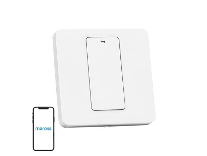 Inteligentný nástenný vypínač Wi-Fi MSS510 EU Meross