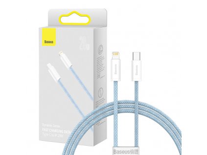 Kábel USB-C pre sériu Lightning Baseus Dynamic, 20 W, 1 m (modrý)