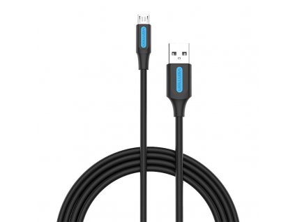 Kábel USB 2.0 A na Micro USB Vention COLBI 3A 3m čierny