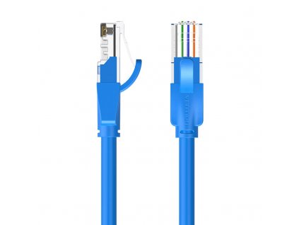 Sieťový kábel UTP CAT6 Vention IBELD RJ45 Ethernet 1000Mbps 0,5 m modrý