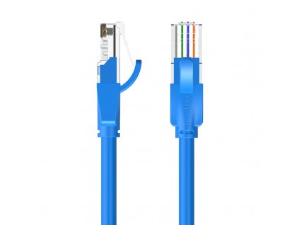 Sieťový kábel UTP CAT6 Vention IBELI RJ45 Ethernet 1000Mbps 3m modrý