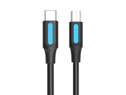 Kábel USB-C 2.0 na Mini-B Vention COWBF 2A 1m čierny