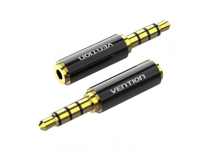 Audio adaptér 3,5 mm samec na 2,5 mm samica Vention BFBB0 čierny