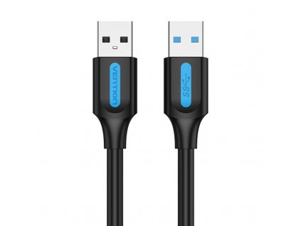 Kábel USB 3.0 Vention CONBD 2A 0,5 m čierny PVC