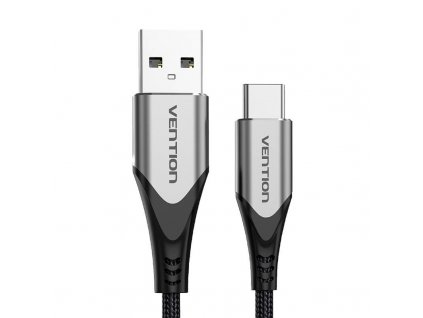 Kábel USB 2.0 A na USB-C Vention CODHG 3A 1,5 m sivý