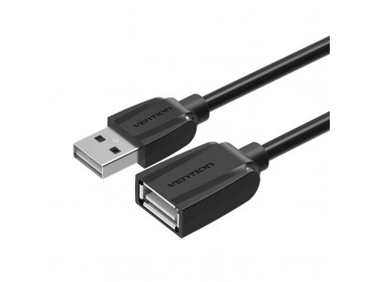 Predlžovací kábel USB 2.0 Vention VAS-A44-B050 0,5 m čierny