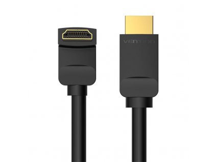 Kábel HDMI 2.0 Vention AAQBG 1,5 m, uhlový 270°, 4K 60Hz (čierny)