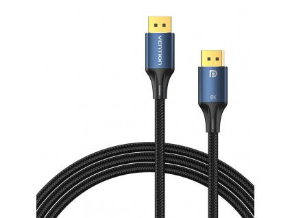 Kábel DisplayPort 1.4 Vention HCELF 1 m, 8K 60Hz/ 4K 120Hz (modrý)