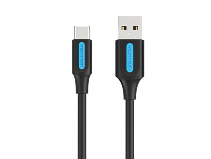 Kábel USB 2.0 A na USB-C Vention COKBI 3A 3m čierny