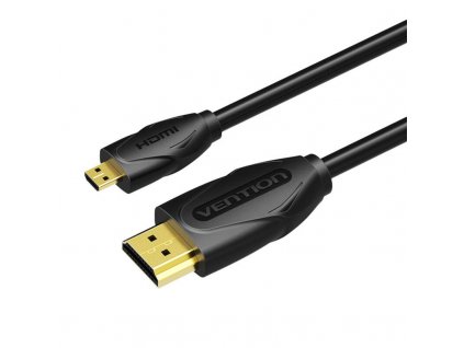 Kábel Micro HDMI na HDMI Vention VAA-D03-B100 1m 4K 30Hz (čierny)