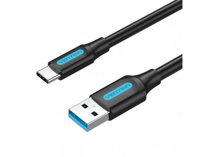 Kábel USB 3.0 A na USB-C Vention COZBG 3A 1,5 m čierny PVC