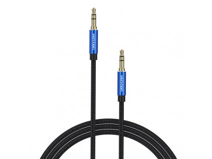 Audio kábel 3,5 mm mini jack Vention BAWLG 1,5 m modrý