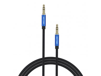 Audio kábel 3,5 mm mini jack Vention BAWLJ 5 m modrý