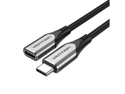 Predlžovací kábel USB-C 3.1 Vention TABHF 1m PD 60W (sivý)