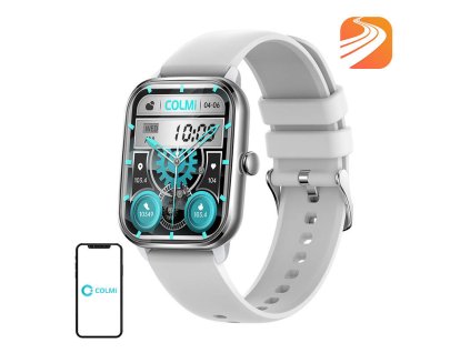 Inteligentné hodinky Colmi C61 (strieborné)
