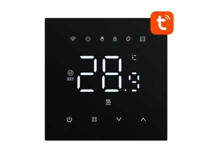 Inteligentný termostat Avatto WT410-BH-3A-B Plynový kotol 3A WiFi