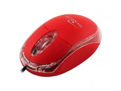 Esperanza TM102R Titanium Wired mouse (červená)