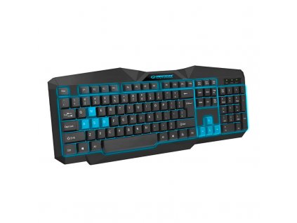 Esperanza EGK201B Káblová herná klávesnica (modrá)