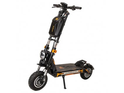 KuKirin G4 Max Off-road Electric Scooter, 2*1600W Brushless Motor, 12-inch Tires, 60V 35.2Ah Removable Battery, 95km Max Range, 86km/h Max Speed, Front & Rear Piston Oil Brake, IP54 Waterproof, 38-degree climb 8 Light system - Black
